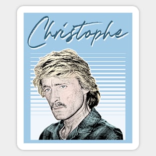 Daniel Bevilacqua / Christophe - French Singer Fan Design Sticker